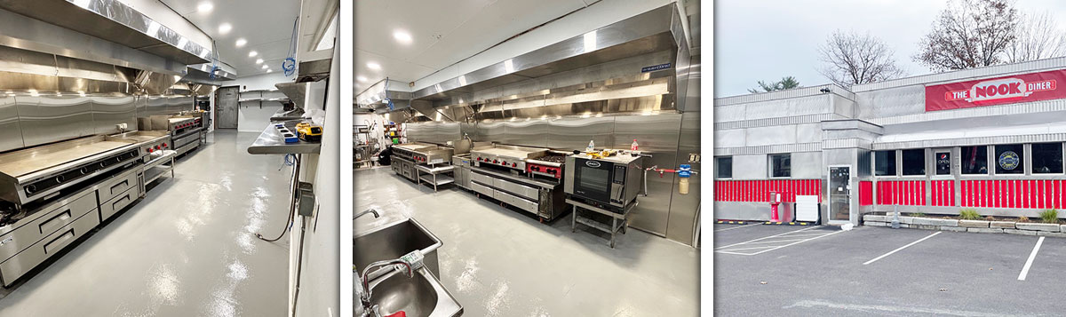 The Nook 1950's Diner - New Hampshire Home Improvements.